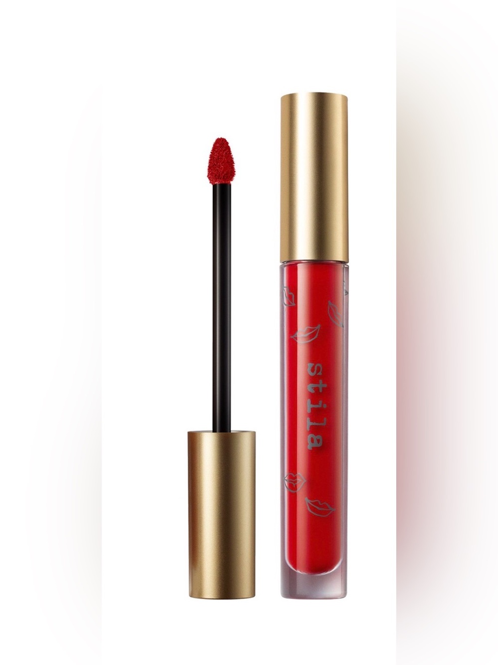 Stila Liquid Lipstick — StayAllDay Beso (vibrant red)
